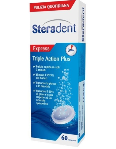Pulizia dentiera quotidiana efficace - Steradent