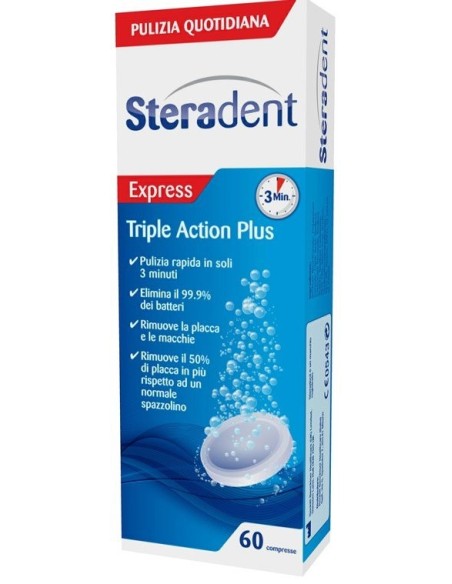 Pulizia dentiera quotidiana efficace - Steradent