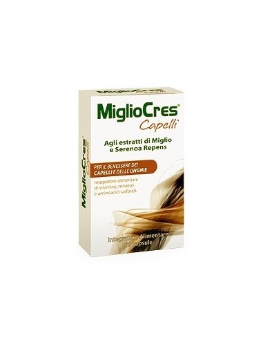 Migliocres Capelli Integratore 60 Capsule