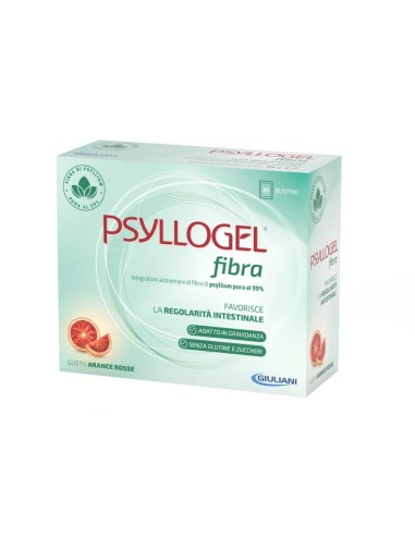 Fibra Psyllogel Integratore Intestinale Arancia Rossa