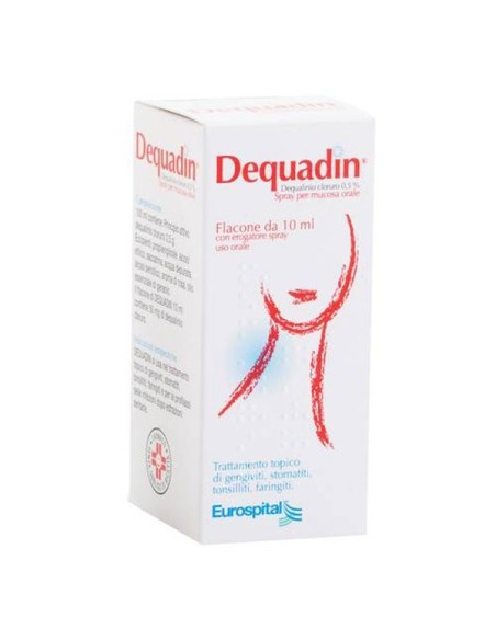 Dequadin Spray Mucosa Orale 0,5% - 10 ml
