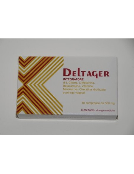Integratore Deltager - Benessere quotidiano | 40 compresse