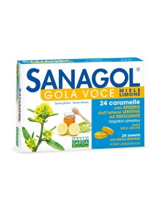 Gola Voce Caramelle Balsamiche Miele Limone