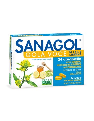 Gola Voce Caramelle Balsamiche Miele Limone