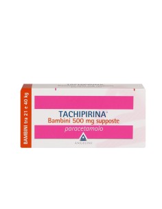 Paracetamolo Bambini 500 mg Tachipirina - 10 supposte