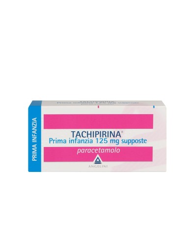 Paracetamolo Tachipirina Prima Infanzia 125mg 10 supposte