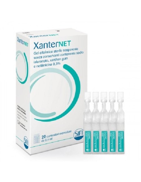 Gel Oftalmico Xanternet: sollievo agli occhi