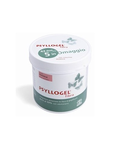 Fibra intestinale Psyllogel fragola senza zuccheri