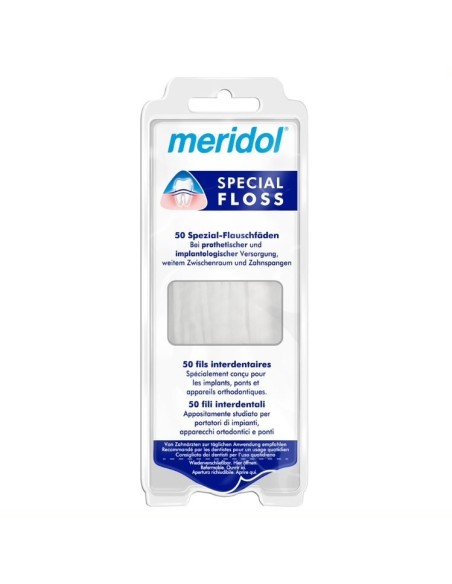 Interdentali Meridol Special-Floss 50 pezzi